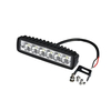 Farol Retangular Milha Barra Universal 6 Leds Off Road