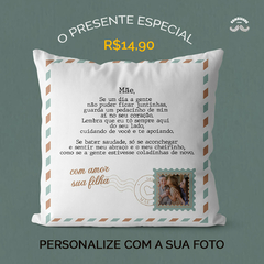 Capa De Almofada Mãe 45x45 - CARTA PARA MÃE - comprar online