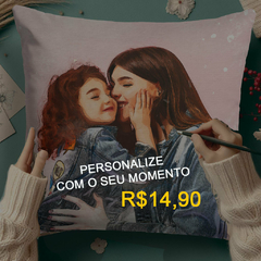 Capa De Almofada Mãe 45x45 - Sua foto - comprar online