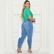 Calça Jeans Capri Plus Size 4093 - comprar online