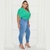 Calça Jeans Capri Plus Size 4093 na internet