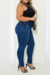 Calça Skinny Jeans Plus Size - Escura na internet