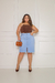 Imagem do Saia Jeans Plus Size Com Fenda Frontal - Clara