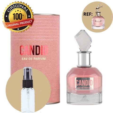 Candid-RefOlfativaSCANDAL-Perfumeárabe-DECANTE