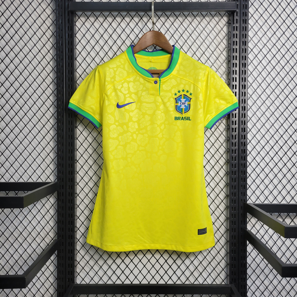 Camisa Brasil Feminina - Compre Online