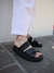 SANDALIA MILA ONDA CUERO URBANO NEGRO - Sandalias, zapatos, Botas y Borcegos de mujer con plataforma | Sofia de Grecia