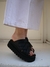 SANDALIA PINKY TAP CUERO URBANO NEGRO - Sandalias, zapatos, Botas y Borcegos de mujer con plataforma | Sofia de Grecia