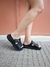 SANDALIA MACEDONIA ONDA CUERO URBANO NEGRO - Sandalias, zapatos, Botas y Borcegos de mujer con plataforma | Sofia de Grecia