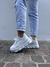 ZAPATILLAS NÉBULA CUERO BLANCO - Sandalias, zapatos, Botas y Borcegos de mujer con plataforma | Sofia de Grecia