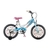 Bicicleta Futura 16 Nena Twin Oversize Con Rueditas (4047) Agua Marina