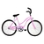 Bicicleta Futura Playera R 24 Cruiser Nena Rosa Pink (4158)