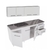 Combo Cocina Orlandi 1.60 Mts + Mesada Lateral - comprar online