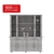 Modular Orlandi 160 Cm 6 Puertas 2 Cajones - comprar online