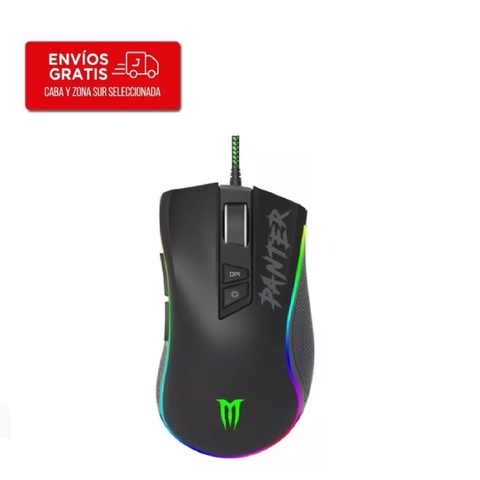 Mouse Para Pc Panter Gm302 Gamer/Rayden/Multicolor