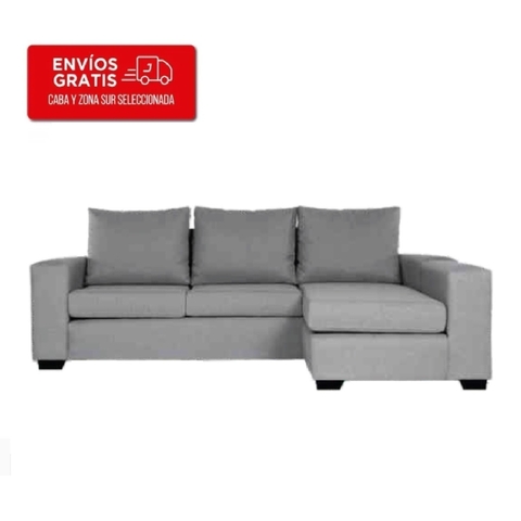 Sillón Hesa Rinconero Cleopatra Chenill Con Butacón Reversible De 1.00 Mts