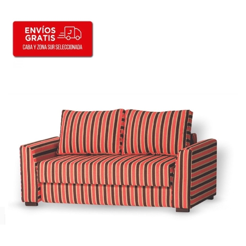 Sofa Cama Color Living Atlantis 2 Plazas Tela G2