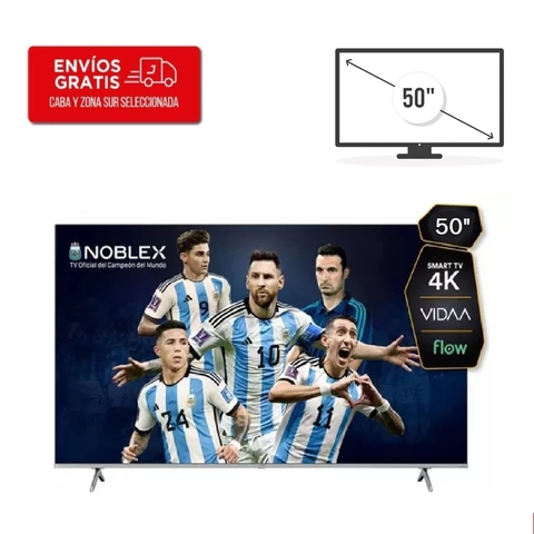 Televisor Noblex DK50X6550 50" Ultra HD/4K/Smart