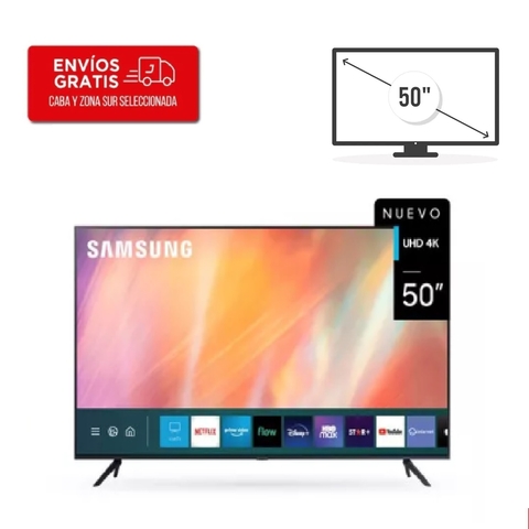 Televisor Samsung UN50AU7000GCZB 50" Smart-4K-UHD
