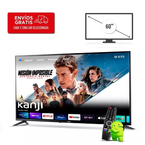 Televisor Kanji KJ-6XST005-2 60" Smart Tv-4k