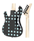 Guitarra Elétrica Kramer NightSwan Black with Blue Polka Dot - ORIGINAL - comprar online