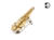 Saxofone alto niquelado com chave de ouro RB-0250N Ravi Beny - Mimi Marcas Distribuidora e Importadora 