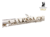 Flauta Transversal Afinação C (Dó) Cor Prata LMR-0471G Lamounier - comprar online