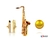Saxofone Tenor Lamounier LMR-7320D ORIGINAL - FRANCE - loja online