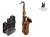 Saxofone Tenor Sib Profissional LAMOUNIER - Linha GOLD - comprar online