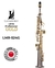 Saxofone Soprano Sib Profissional LAMOUNIER LMR-524G - comprar online