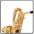 Imagem do Saxofone Barítono Mib Dourado Profissional LAMOUNIER LMRB-32G