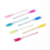 Kit 100 Escovinhas Glitter Extensão Cílios Sobrancelha Brilho Cores Aleator - loja online