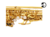 Saxofone alto cor dourada RB-0250L Ravi Beny - Mimi Marcas Distribuidora e Importadora 