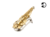 Saxofone alto Mb cor niquelado com dourado RB-0251 Ravi Beny - loja online