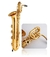 Saxofone Barítono Mib Dourado Profissional LAMOUNIER LMRB-32G - comprar online