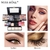 KIT Caixa de Maquiagem Profissional Contem: Gloss Labial, Estojo de Paleta de Sombras, Base, Pincel MISS ROSE - loja online