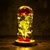 Flor de Folha de Ouro 24K Encantada com LED Galaxy Rose Eterno 24K com Luzes de Cordas - loja online