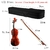 Violino Acústico Cor Natural Estudante 4/4 - 3/4 - 1/2 COMPLETO