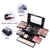Imagem do KIT Caixa de Maquiagem Profissional Contem: Gloss Labial, Estojo de Paleta de Sombras, Base, Pincel MISS ROSE