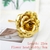 Imagem do Flor de Folha de Ouro 24K Encantada com LED Galaxy Rose Eterno 24K com Luzes de Cordas