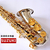 Saxofone alto Mb cor niquelado com dourado RB-0251 Ravi Beny - comprar online