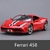 Ferrari sf90 Stradale Modelo de Carro Fundido Genuíno Simulação - comprar online