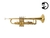 Trompete Sib/Bb Laqueado Ravy Beny RB-0103S