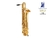 Saxofone Barítono Mib Dourado Profissional LAMOUNIER LMR-32G