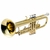 Trompete Sib/Bb Laqueado Ravy Beny RB-0103S na internet