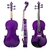 Violino Acústico Madeira 4/4 Colorido - Linha Estudantil C/ Estojo Completo - comprar online