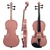 Violino Acústico Madeira 4/4 Colorido - Linha Estudantil C/ Estojo Completo na internet