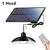 Lâmpada LED Pingente Solar à Prova D'Água, Candelabro de Cabeça Dupla com Controle - loja online