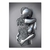 Figura de Metal Estátua Pintura em Tela Romântica Abstrato Pôsteres Impressões - comprar online