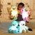 Urso Bicho Pelúcia Luminoso Criativo Light Up LED 32-50cm Brinquedo Colorido Brinquedo - loja online