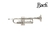 Trompete Bach TR-300H2S Prateado - ORIGINAL EUA/USA